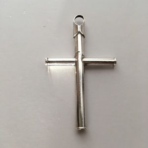 Sterling silver cross 1 3/4 inches